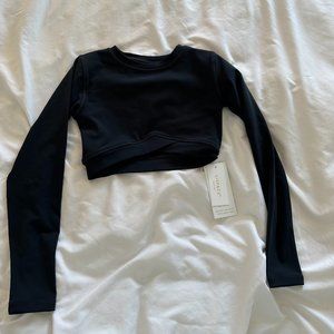 L*Space Aim High Top in Black